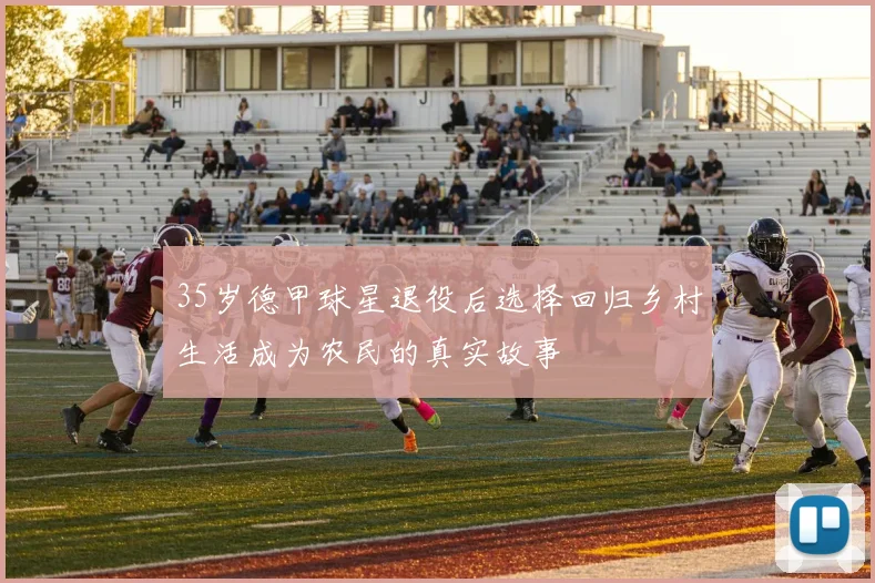 35岁德甲球星退役后选择回归乡村生活成为农民的真实故事